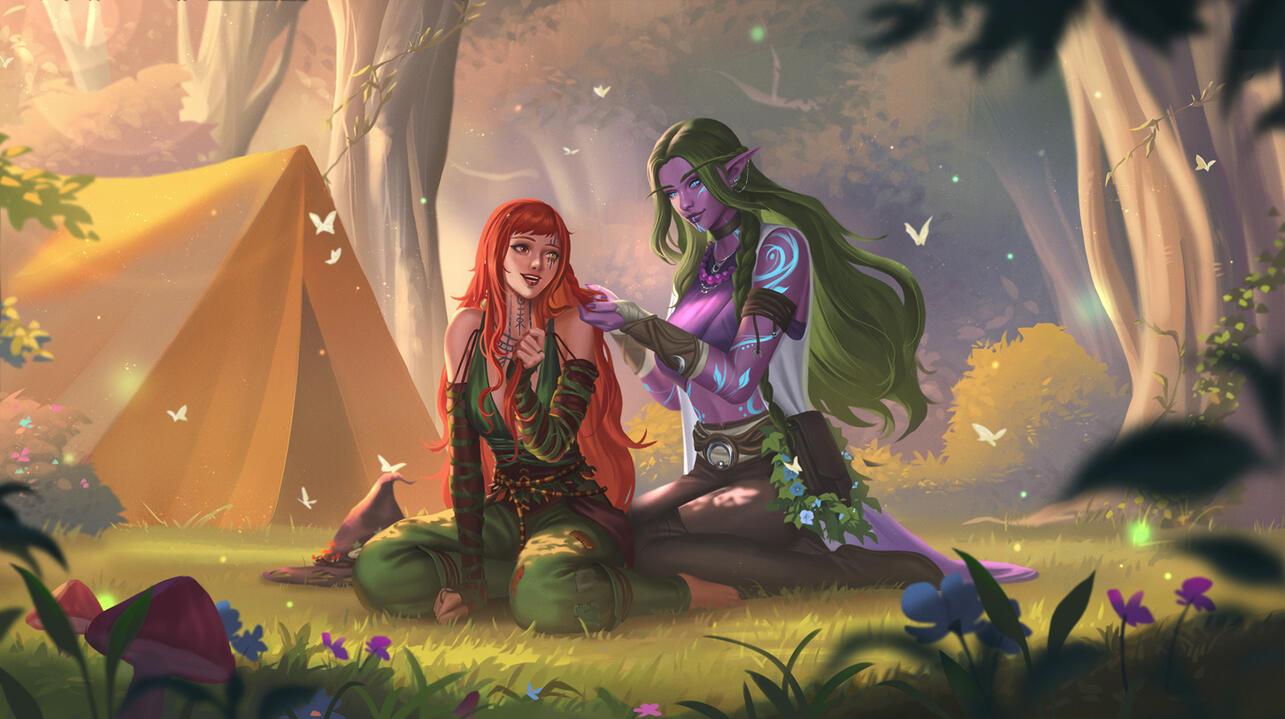 Willow and Sylvari