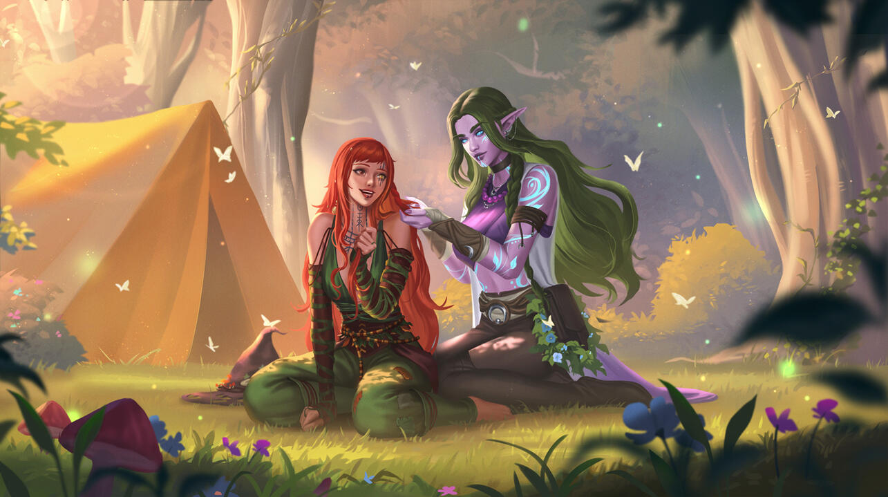 Willow and Sylvari