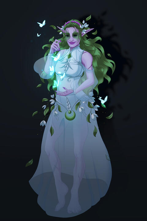 For Faebelina's #OCGardenParty2021