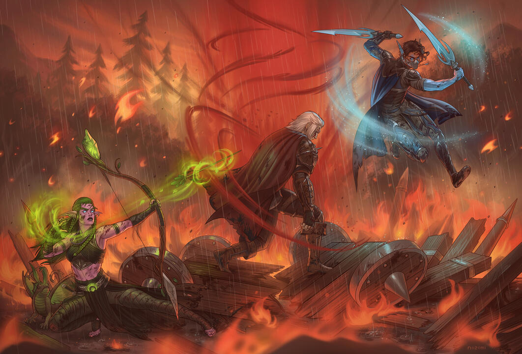 Sylvari and Nor'andir vs. The Lord of War